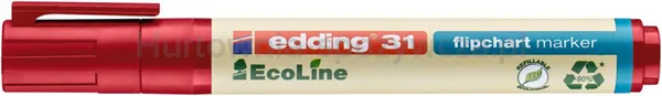 Marker do flipchartów e-31 EDDING ecoline, 1,5-3 mm, czerwony
