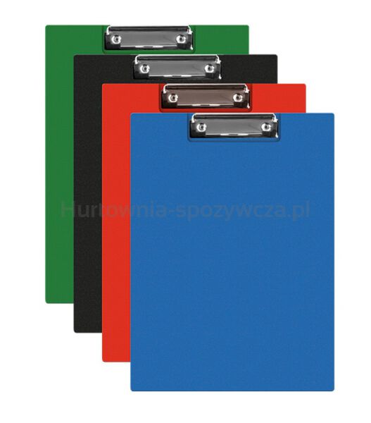 Clipboard Q-CONNECT teczka, PVC, A4 czarny - 2