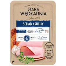Stara Wędzarnia Schab kruchy plastry 100 g 