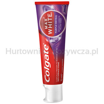 Colgate Pasta Do Zębów Max White Purple Reveal Wybielająca 75 Ml