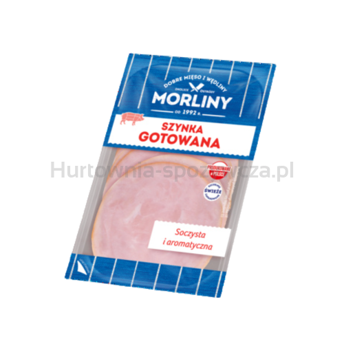 Szynka gotowana plastry 100g Morliny