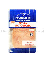 Morliny Szynka gotowana plastry 100g