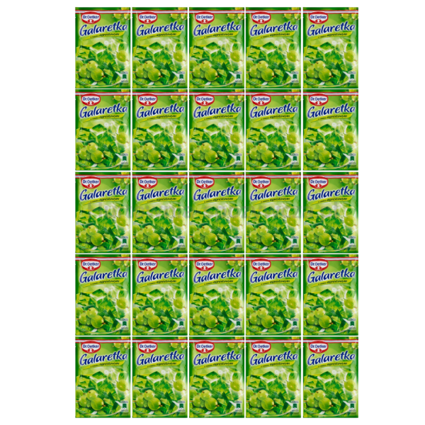 Dr.Oetker Galaretka Agrestowa 72 G x 25 sztuk