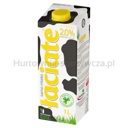 Mleko ŁACIATE, 2%, 1 l