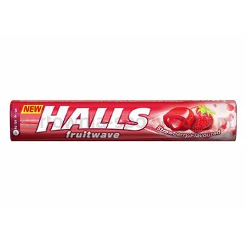Halls Fruitwave Strawberry 45G