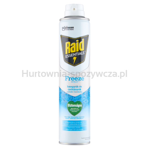 Raid Freeze Przeciw Owadom Biegającym Spray 350Ml