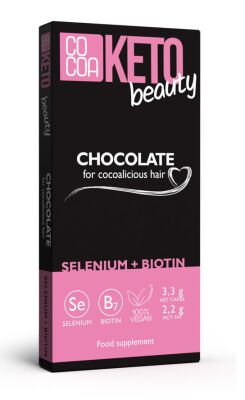 Czekolada Beauty Keto 40 G - Cocoa [BIO]