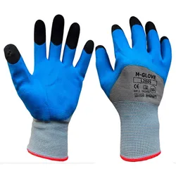 Rękawice Powlekane Spienionym Lateksem Rozm. Xl/10&Quot