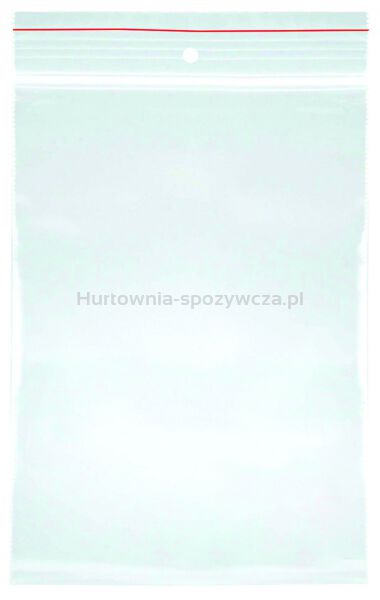 Torebka strunowa OFFICE PRODUCTS, LDPE, 40x60mm, 100szt., transparentna