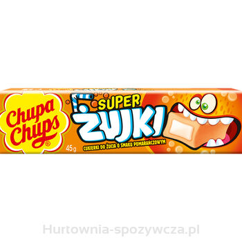Chupa Chups Super Żujki Pomarańcza 45G
