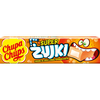 Chupa Chups Super Żujki Pomarańcza 45G