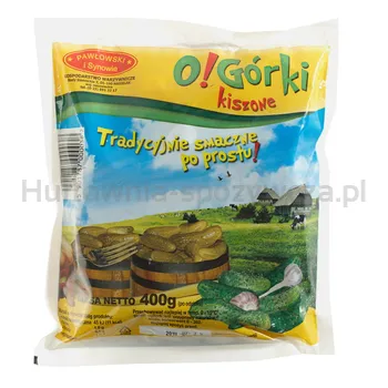 Pawłowski I Synowie Ogórki Kiszone Polska 400G