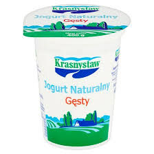 Krasnystaw Jogurt Naturalny Gęsty 400 G