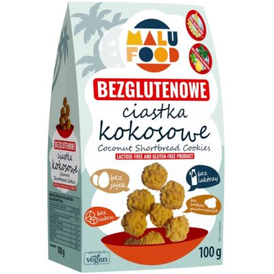 Ciastka kokosowe BEZGL. B/C 100g