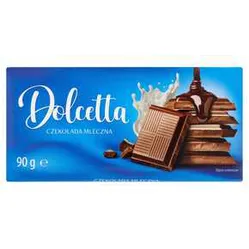 Czekolada Dolcetta Mleczna 90 G Mw Dobry Wybór