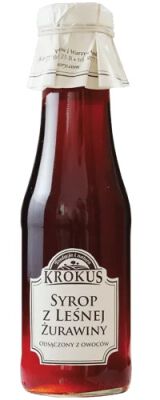 Syrop Z Leśnej Żurawiny 355 G (280 Ml) - Krokus [BIO]