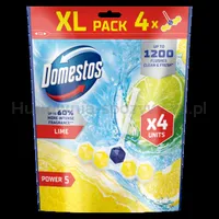 Domestos Kostka toaletowa Power 5 Lime 4x50g