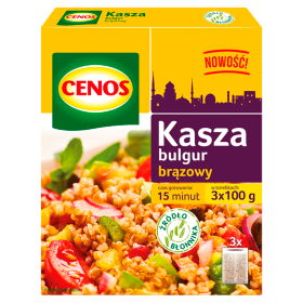 Cenos Kasza Bulgur Brązowy 3 X 100 G