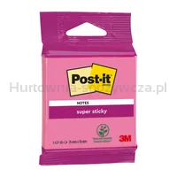 Karteczki Samoprzylepne Post-It Super Sticky, 76X76Mm, 45 Kart., Mix Kolorów - 3