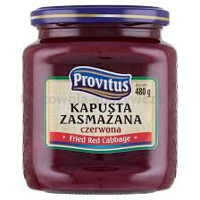 Provitus Kapusta Zasmażana Czerwona 480G