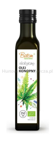 Olej Konopny Tłoczony Na Zimno Bio 250 Ml - Batom [BIO]