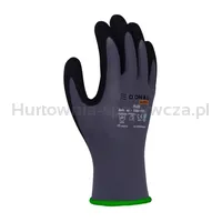 Rękawice DONAU SAFETY Flex, kat. II, rozm. 11, szare - 2