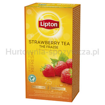 Lipton Herbata Classic Strawberry 25 Kopert X 1.6G (Truskawka)