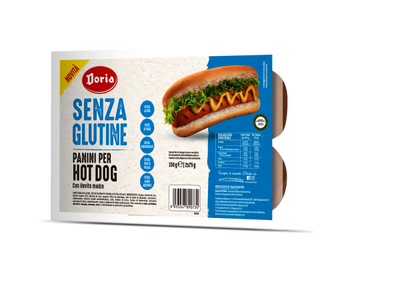 Bułki Do Hot Dogów Bezglutenowe (2 X 75 G) 150 G - Doria [BIO]