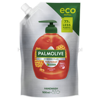 Palmolive Mydło W Płynie Hygiene-Plus Oczyszczające Z Propolisem Zapas 500Ml