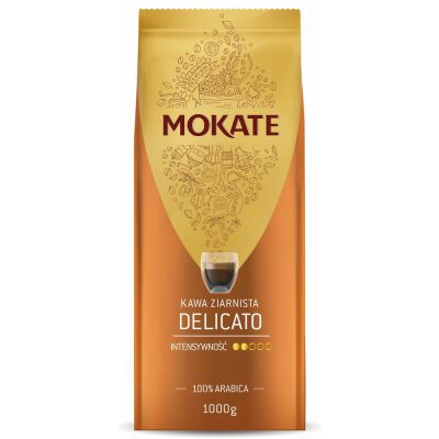 Mokate Kawa Ziarnista Delicato 1Kg