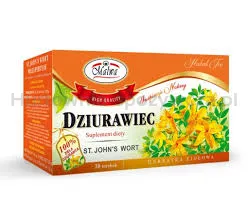 Malwa Herbatka ziołowa dziurawiec suplement diety 20x1,5g