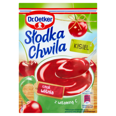 Dr.Oetker Słodka Chwila Kisiel Wiśniowy 30G