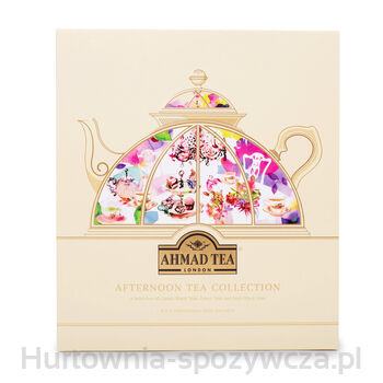 Ahmad Tea London Afternoon Tea Collection Zestaw Herbat Czarnej, Zielonej I Aromatyzowanej 90 G (45X2 G)