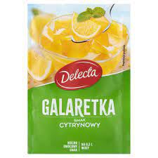 *Delecta Galaretka Smak Cytrynowy 75 G