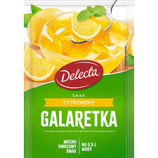 Delecta Galaretka 70G Smak Cytrynowy