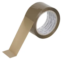 Taśma Pakowa Q-Connect, 48Mm, 50Y, Brązowa