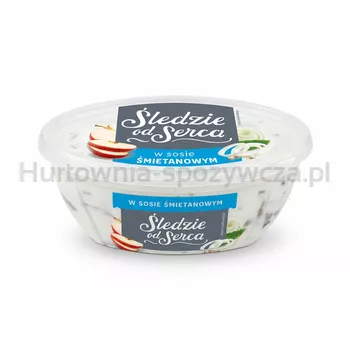 Śledzie od Serca Filety śledziowe w sosie śmietanowym 280 g