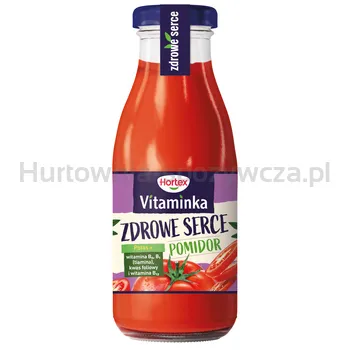 Hortex sok Vitaminka Pomidor Zdrowe Serce butelka szklana 250ml
