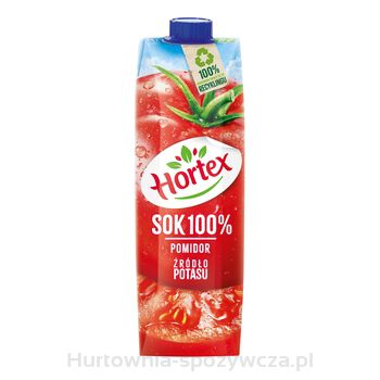 Hortex Sok Pomidorowy 100% Karton 1L