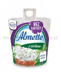 Hochland Almette Z Ziołami Bez Laktozy. Puszysty Serek Twarogowy Bez Laktozy 150 G