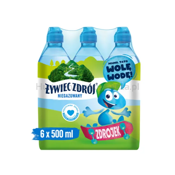 Woda Żywiec Zdrój Woda Niegazowana 500 Ml Sport Korek
