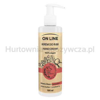 On Line Krem Do Rąk From Plants With Love Żurawina  Masło Shea 190 Ml