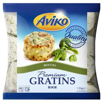 Aviko Creamy Gratins Broccoli 1500g