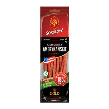 Sokołów Kabanosy Amerykańskie 100G Gold