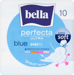 Podpaski Bella Perfecta Ultra Blue Extra Soft 10 Szt.
