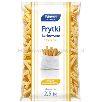 Bistro Frytki karbowane 12x12mm 2,5kg