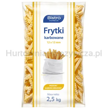 Bistro Frytki karbowane 12x12mm 2,5kg