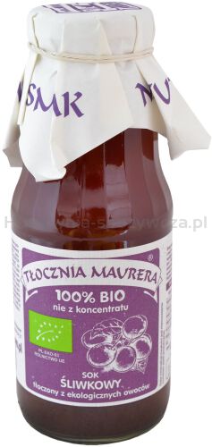 Sok Śliwkowy Nfc Bio 300 Ml - Tłocznia Maurera [BIO]