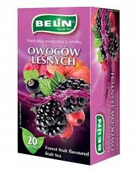 Belin Herbatka owocowa owoce leśne dwukomorowa 20 x 2 g