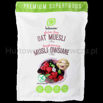 Intenson Bezglutenowe musli owsiane + chia 200g